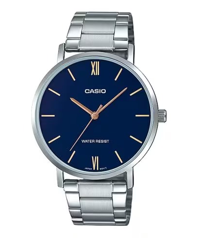 [SKU: MTP-VT01D-2BUDF] Casio General Watch - MTP-VT01D-2BUDF