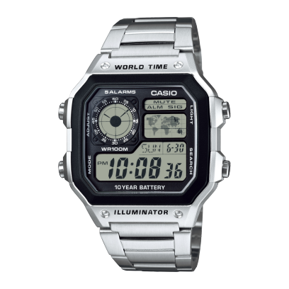 [SKU: AE-1200WHD-1AVDF] Casio General Watch - AE-1200WHD-1AVDF