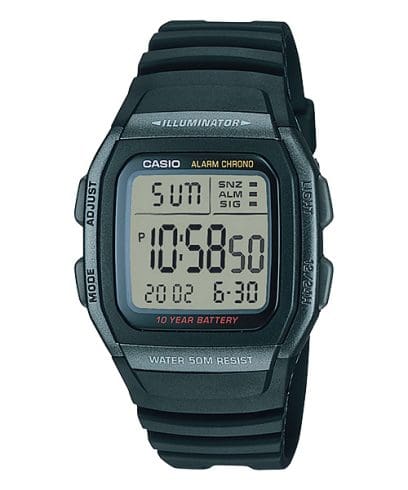 [SKU: W-96H-1BVDF] Casio General Watch - W-96H-1BVDF
