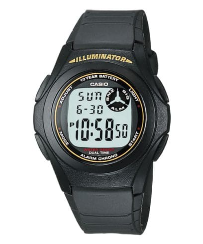 [SKU: F-200W-9ADF] Casio General Watch - F-200W-9ADF