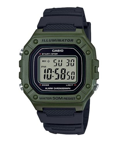 [SKU: W-218H-3AVDF] Casio General Watch - W-218H-3AVDF